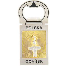 Magnes na lodówkę z otwieraczem do butelek Gdańsk