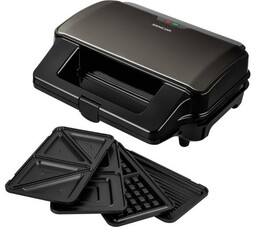 Sencor SSM 9978BK 3w1 Trójkąty Gofry Panini Kwadraty