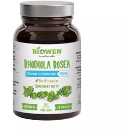 Biowen Rhodiola Rosea 420 mg, 60 kapsułek