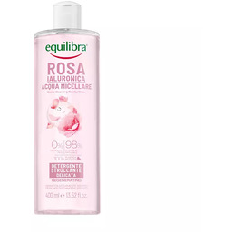 Equilibra Rosa Delikatnie oczyszczająca różana woda micelarna, 400