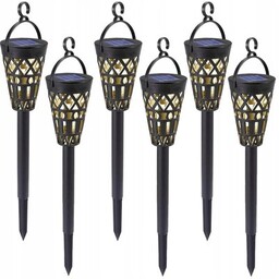 SUPERLED Lampa ogrodowa solarna Azuro 5240K (6 szt.)
