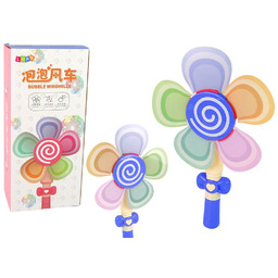 Maszyna Do Baniek Mydlanych Niebieski Kwiatek Muzyka