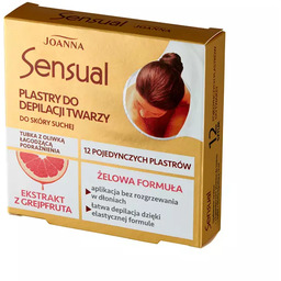 Joanna Sensual Plastry do depilacji twarzy do skóry