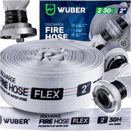 Wąż Strażacki Mocny Do Pompy Fast-fix Mocny Długi