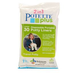 Potette Plus, Wkłady do nocnika, jednorazowe, 30 szt.