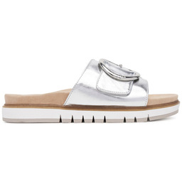 Klapki Tamaris 8-87106-42 Srebrny