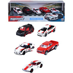 MAJORETTE Zestaw pojazdów Toyota Racing 8502105003
