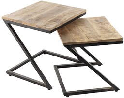 Komplet stolików Loft I 2szt., 45/40 x 40/38