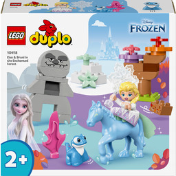 Lego Duplo 10418 Elza i Bruni w Zaczarowanym