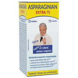Asparaginian Extra, 75 tabletek