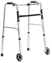 Balkonik dwukołowy aluminiowy składany - WHEELER (VCBP0032)