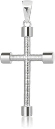 Srebrny krzyżyk męski