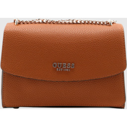 GUESS Brązowa kopertówka damska Calista