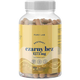 PURE LAB Ekstrakt z czarnego bzu 1275 mg
