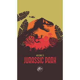 PUZZLE Jurassic Park Dinozaury A3 252 el