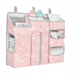 Organizer Przybornik do Łóżeczka 3w1 na Pieluszki