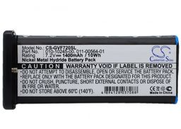 Garmin VHF 720 / 010-10245-00 1400mAh 10.08Wh Ni-MH