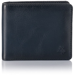 Portfel Męski Przypalany Visconti AT-60 RFID - granatowy