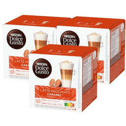 ZESTAW Kapsułki Nescafé Dolce Gusto Latte Macchiato Caramel