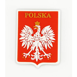 Magnes gumowy godło polski, małe
