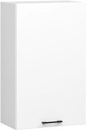 Elior Biała minimalistyczna górna szafka kuchenna 50 cm