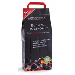 Węgiel Drzewny Bukowy Do Lotusgrilla Ekologiczny 2,5 Kg