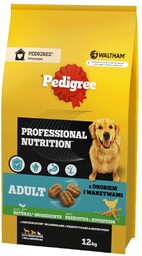 PEDIGREE Adult Professional Nutrition 12kg z drobiem