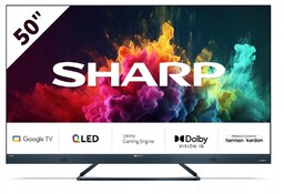 Telewizor Sharp 50FQ8EG 50" Qled 4K 144Hz Google