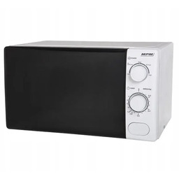 Kuchenka mikrofalowa Mpm MPM-20-KMM-12/W 700W 20L Biały Czarno-biały