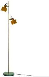 Dyberg Larsen Lampa stojąca Ocean, żółty / pomarańczowy,