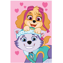 Koc Psi Patrol Skye Everest 100 150 Różowy