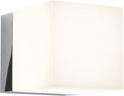 Kinkiet nowoczesny do łazienki kostka chrom CUBE IP44