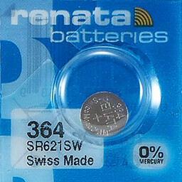 Bateria srebrowa mini Renata 364 / SR 621