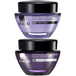 Avon Anew Platinum Zestaw Kosmetyków Do Twarzy Krem