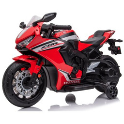 SUN BABY Motorek elektryczny Honda CBR 1000RR Czerwony