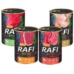 DOLINA NOTECI Rafi Premium Mix smaków 24x400g