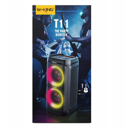 W-KING 100W Głośnik Bluetooth V5.3, IPX6 Bluetooth