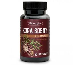 Skoczylas KORA SOSNY z L-argininą - 60 kapsułek