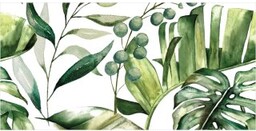 Płytka ścienna dekoracyjna Alfa-Cer TROPIC WHITE DEC. B