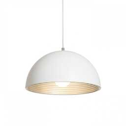 CARISSIMA 40 lampa wisząca biała matowa /srebrno-szara 230