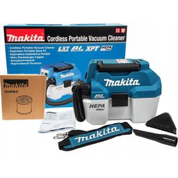 Makita Odkurzacz Przenośny Aku. DVC750LZX1 7,5L 18V