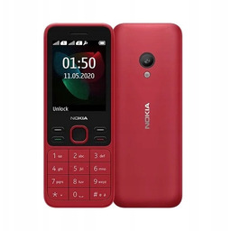 Telefon komórkowy Nokia 150 Dual Sim czerwony J.Polski