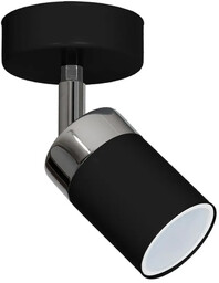 Lumes Czarny nowoczesny plafon reflektorowy - K470 S1-W35