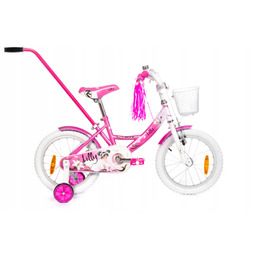 Rower dziecięcy ROCK KIDS LILLY 16" różowy 2020