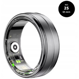 Smartring Rubicon R06 Black S11, rozmiar 25 Rubicon-SMARUB326
