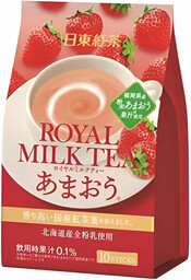 Herbata mleczna o smaku truskawkowym Amaoh Ichigo 10x14g