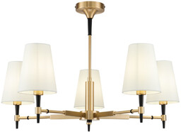 Maytoni Lampa wisząca z kloszami Zaragoza H001CL-05BS metalowa