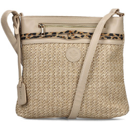 Rieker H1519-65 BEIGE COMBINATION torebka damska EKO beżowa