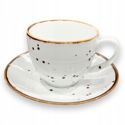 Serwis kawowy zestaw komplet 18 x filiżanka Alumina