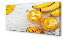 Obraz na płótnie Mango banany koktajl